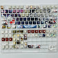 122 keys Sesshomaru PBT anime keycaps set with TOP light, cherry profile, dye-sublimated