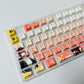 122 keys Yamada PBT anime keycaps set with TOP light, cherry profile