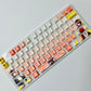 122 keys Yamada PBT anime keycaps set with TOP light, cherry profile