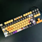Re:ZERO Natsuki Subaru anime PBT keycap set with top backlit for ANSI layout