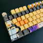 Re:ZERO Natsuki Subaru anime PBT keycap set with top backlit for ANSI layout