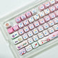 140keys sailor moon series Keycap PBT-MAO Keycap Set