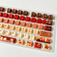 130 keys Cherry Dungeon Meshi keycaps set for ANSI layout
