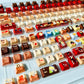 130 keys Cherry Dungeon Meshi keycaps set for ANSI layout
