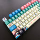 150 keys JoJo’s Bizarre Adventure Part 7: Steel Ball Run Cherry Profile PBT 5-Sided Dye Sub Custom Keycap Set