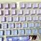 122 keys Your Name Mitsuha PBT anime keycaps set with TOP light, cherry profile