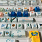150 keys SpongeBob Cherry Profile PBT 5-Sided Dye Sub Custom Keycap Set