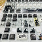 NieR: Automata anime PBT keycap set with top backlit for ANSI layout