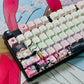 Call of the Night Nazuna anime PBT keycap set with top backlit for ANSI layout