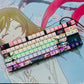 Call of the Night Nazuna anime PBT keycap set with top backlit for ANSI layout