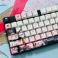 Call of the Night Nazuna anime PBT keycap set with top backlit for ANSI layout