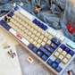 129 keys detective Conan anime PBT keycaps set
