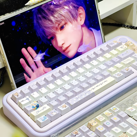 LND Rafayel 祁煜 keycaps 125 keys PBT cherry keycaps