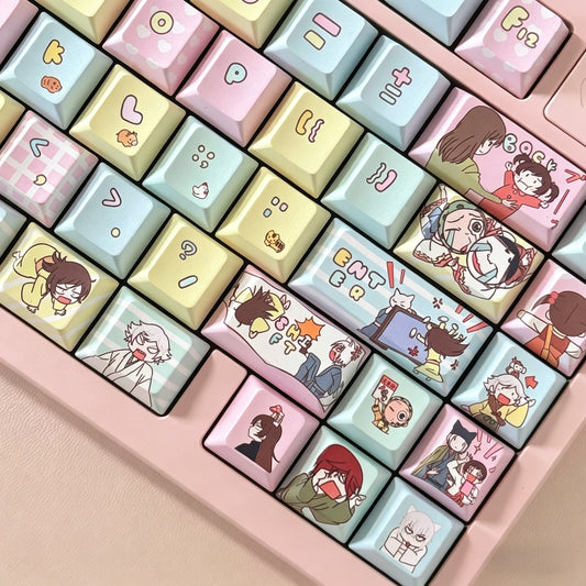 Kamisama Kiss Keycap Set, 120keys Cherry, MOA/PBT Keycap Set