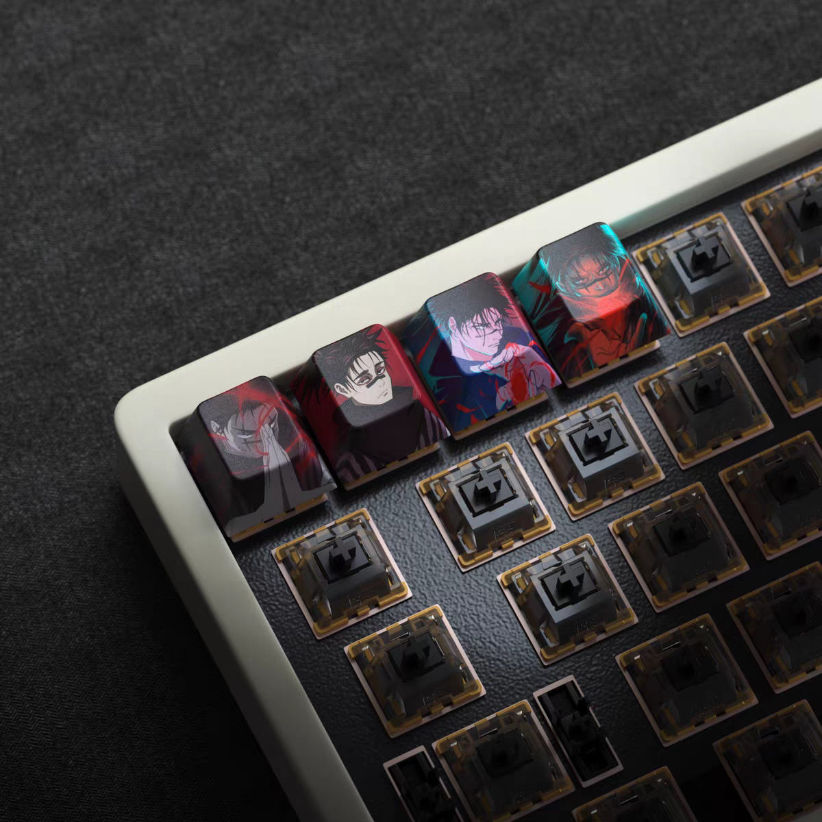 Jujutsu Kaisen Anime Keycap Set【4pcs】
