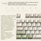 [Original]Jane Austen Themed Collector-grade keycaps, perfect gift for literature lovers