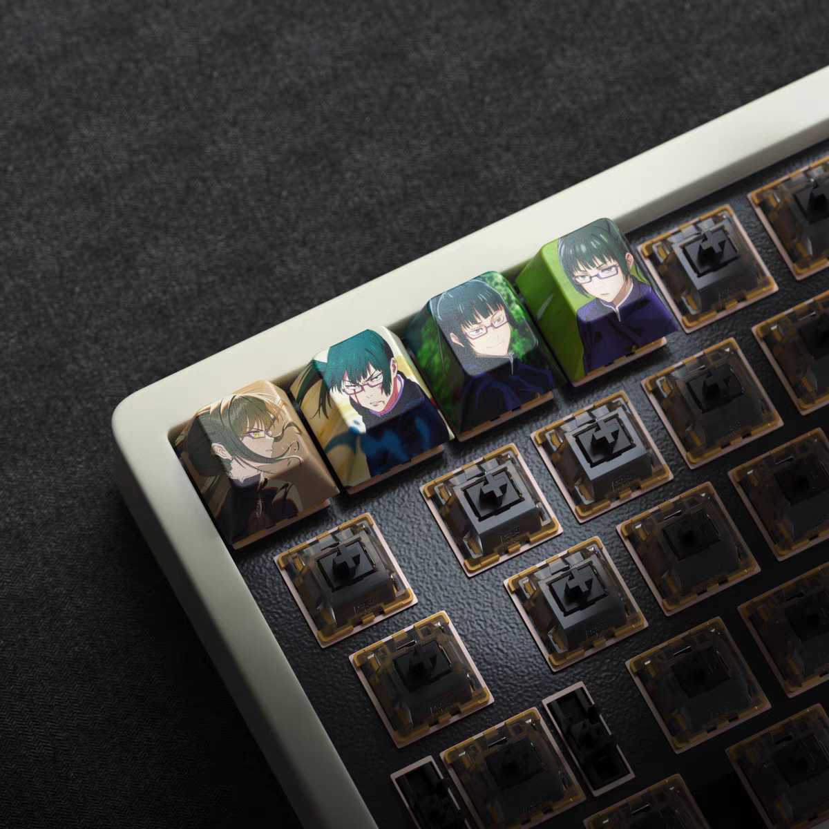 Jujutsu Kaisen Anime Keycap Set【4pcs】
