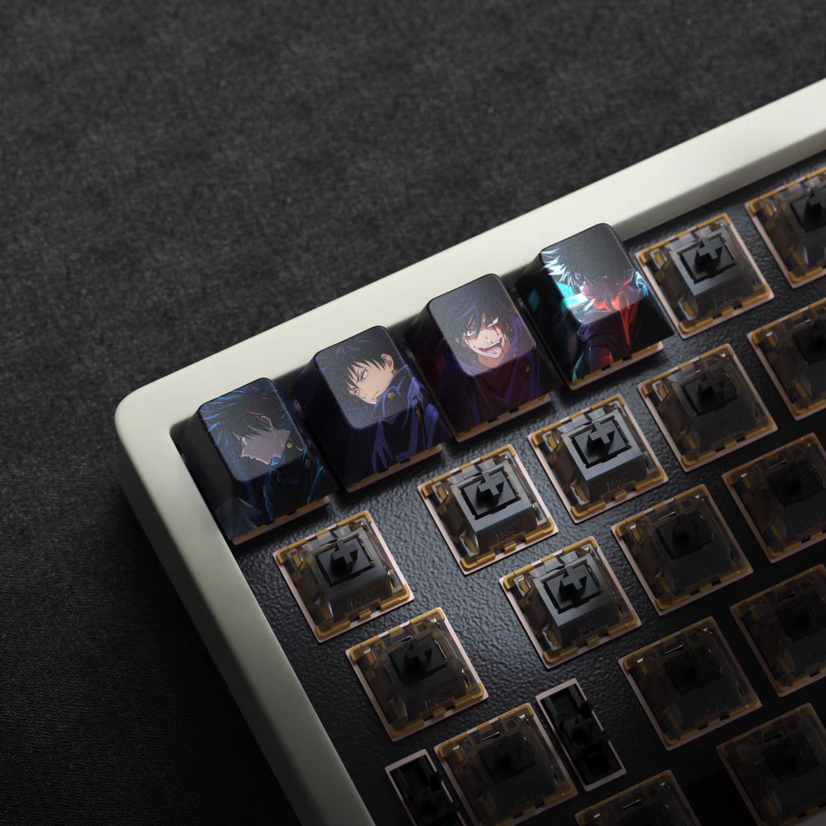 Jujutsu Kaisen Anime Keycap Set【4pcs】