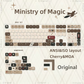 Ministry of Magic anime PBT keycap set for ANSI&ISO layout