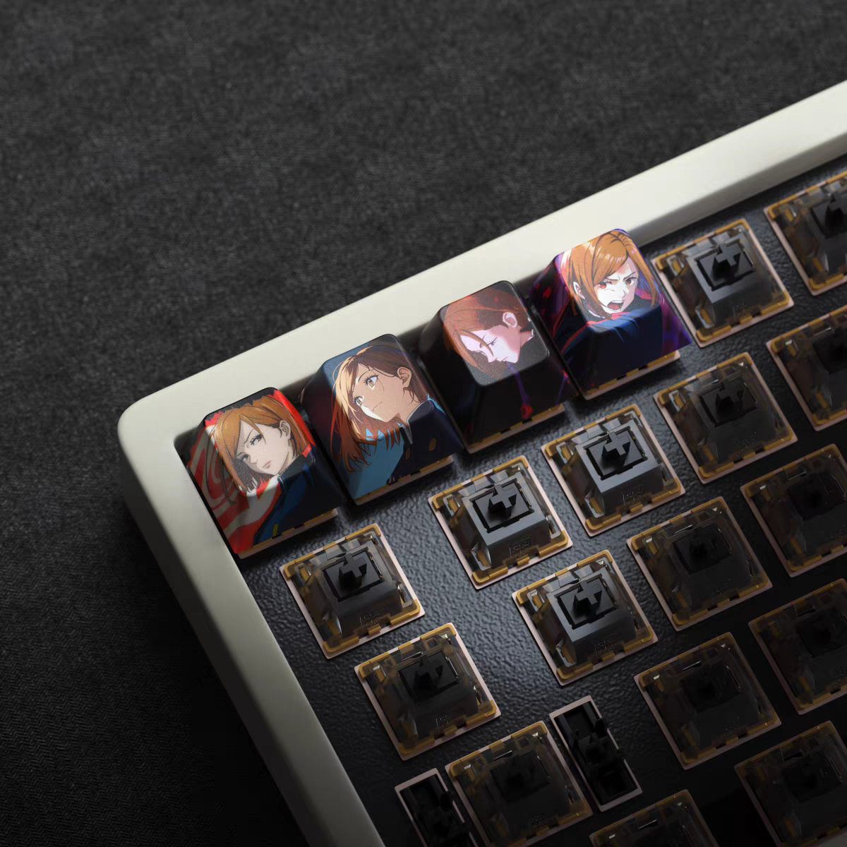 Jujutsu Kaisen Anime Keycap Set【4pcs】
