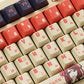 152-key Smoking behind the Supermarket with you 152-key Cherry Profile anime PBT Keycaps for full ANSI&ISO keyboard