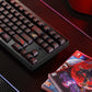 Bayonetta 140-Key Keycap Set, cherry Profile PBT5-Side Dye-Sub Custom Keycaps