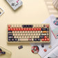 152-key Smoking behind the Supermarket with you 152-key Cherry Profile anime PBT Keycaps for full ANSI&ISO keyboard