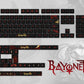 Bayonetta 140-Key Keycap Set, cherry Profile PBT5-Side Dye-Sub Custom Keycaps