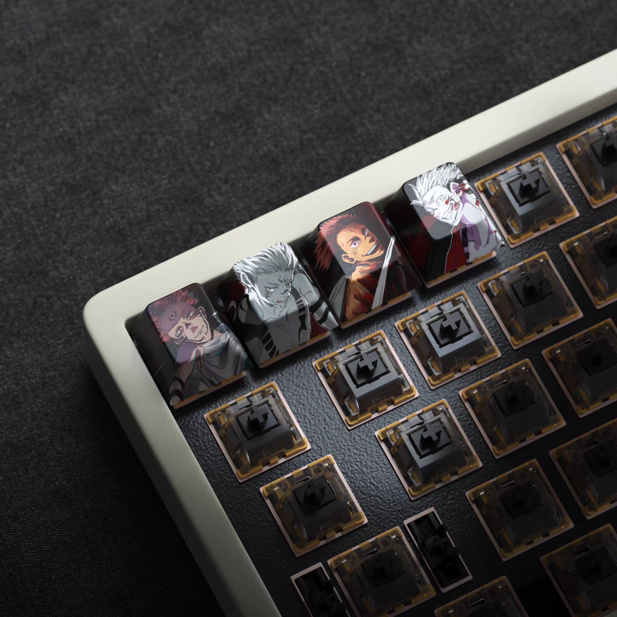 Jujutsu Kaisen Anime Keycap Set【4pcs】