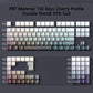 Contour 4.0 Side Engraved Keycap PBT Translucent 97/130 Key Mechanical Keyboard Key Cap White For Magnetic Switch F75 GMK87