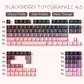 New Topographic Keycaps 4.0 Version Shine Through 98 Key PBT Cherry Profile Side Print Backlit for MX Gamer Mechanical Keyboard
