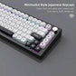 142 Keys White PBT Keycaps MOA Profile PBT Dye Sublimation DIY Key cap for 61/87/104 Cherry MX Switch Gaming Mechanical Keyboard