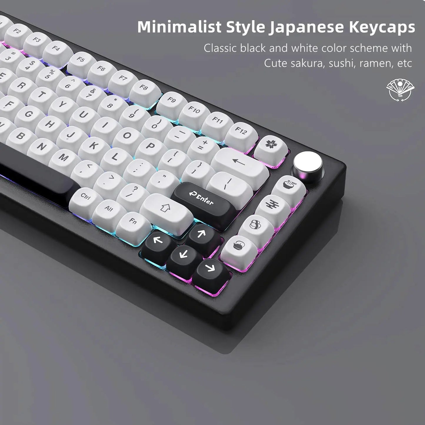 142 Keys White PBT Keycaps MOA Profile PBT Dye Sublimation DIY Key cap for 61/87/104 Cherry MX Switch Gaming Mechanical Keyboard