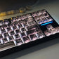 129Key Cool Spider Web Key Cap Side Engraved Light Cherry Profile PBT Sublimated Personalized MX Switch Game Mechanical Keyboard