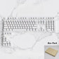 132+ Keys Gradient Green PBT Double Shot Top Print Shine Through Backlit keycaps For Gateron Cherry MX Gamer Mechanical Keyboard