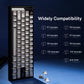 112 Keys Cherry Profile Time Metal Feel PBT Keycaps Top Print Dye Sub Key Cap For Cherry Mx Gamer Mechanical Keyboard Keycaps
