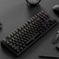 New Gradient Gray Double Shot RGB Backlit Keycaps OEM Profile 135 Keys Side Printed PBT Keycaps for Cherry MX Switches Keyboards