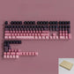 New Gradient Gray Double Shot RGB Backlit Keycaps OEM Profile 135 Keys Side Printed PBT Keycaps for Cherry MX Switches Keyboards