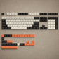 138 Keys Retro Dark Grey Red PBT Keycap Double Shot Cherry Profile Key caps for Cherry MX Switches Mechanical Gamer Keyboard
