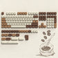 142 Keys White PBT Keycaps MOA Profile PBT Dye Sublimation DIY Key cap for 61/87/104 Cherry MX Switch Gaming Mechanical Keyboard