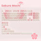 133 Keys MOA Profile Walnut wood PBT Keycaps Customs Dye Sub Key caps for 61/87/104 Cherry MX Switch Gaming Mechanical Keyboard