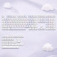 133 Keys MOA Profile Walnut wood PBT Keycaps Customs Dye Sub Key caps for 61/87/104 Cherry MX Switch Gaming Mechanical Keyboard