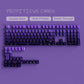 New Gradient Gray Double Shot RGB Backlit Keycaps OEM Profile 135 Keys Side Printed PBT Keycaps for Cherry MX Switches Keyboards