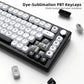 142 Keys White PBT Keycaps MOA Profile PBT Dye Sublimation DIY Key cap for 61/87/104 Cherry MX Switch Gaming Mechanical Keyboard