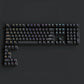 132+ Keys Gradient Green PBT Double Shot Top Print Shine Through Backlit keycaps For Gateron Cherry MX Gamer Mechanical Keyboard