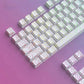 New Topographic Keycaps 4.0 Version Shine Through 98 Key PBT Cherry Profile Side Print Backlit for MX Gamer Mechanical Keyboard