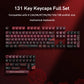 133 Keys MOA Profile Walnut wood PBT Keycaps Customs Dye Sub Key caps for 61/87/104 Cherry MX Switch Gaming Mechanical Keyboard