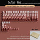 132+ Keys Gradient Green PBT Double Shot Top Print Shine Through Backlit keycaps For Gateron Cherry MX Gamer Mechanical Keyboard