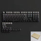 New Gradient Gray Double Shot RGB Backlit Keycaps OEM Profile 135 Keys Side Printed PBT Keycaps for Cherry MX Switches Keyboards