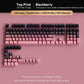 132+ Keys Gradient Green PBT Double Shot Top Print Shine Through Backlit keycaps For Gateron Cherry MX Gamer Mechanical Keyboard